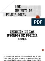 Historia de Los Juzgados de Policía Local PDF