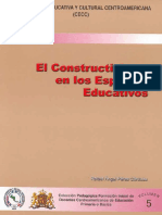 El Constructivismo en Los Espacios Educativos PDF
