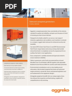 Diesel Generator Information Sheet