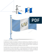 Partes de La Bandera de Guatemala