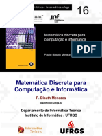 Matemática discreta para computação e informática Cap. 1