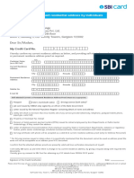 Address Change Declaration Form PDF