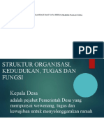Susunan Organisasi Dan Tata Kerja Pemerintahan Desa PDF