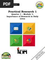 Practical Research 1: Quarter 1 - Module 1