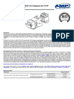 Módulo RJ-45 SL AMP-TWIST XG Categoría 6A FUTP