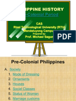 Lesson 3 - Philippine History (Pre-Colonial Period)