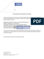 Constancia formación trabajo alturas