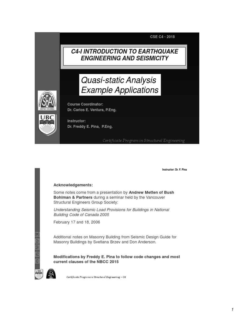 Seismic Analysis for Steel Buildings | PDF | Economic Sectors | Civil ...