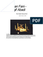Insaan Fani - Waqif Abadi: The Turkish Odyssey Part 1