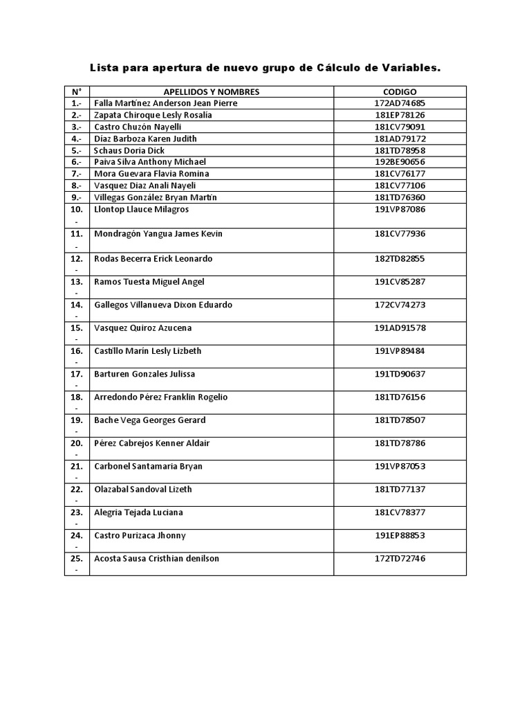 Lista c2 | PDF