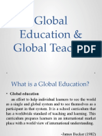 Global Education & Global Teacher