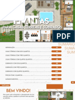 Ebook - 100 Plantas para Casas Terreas e Sobrados PDF