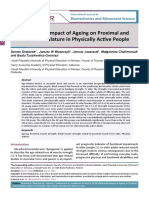 Vibgyor: Differential Impact of Ageing On Proximal and Distal Musculature in Physically Active People