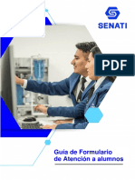 Guía Del Formulario de Atención A Alumnos Senati. de Segundo en Adelante