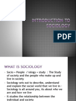 Introduction To Sociology