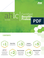 AHLC Catalog Certified Benefits Professional