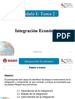 Modulo I - Tema 2 - Integración Económica