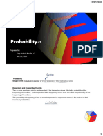 Probability-2: Prepared By: Engr. Jude L. Rosales, CE July 15, 2020