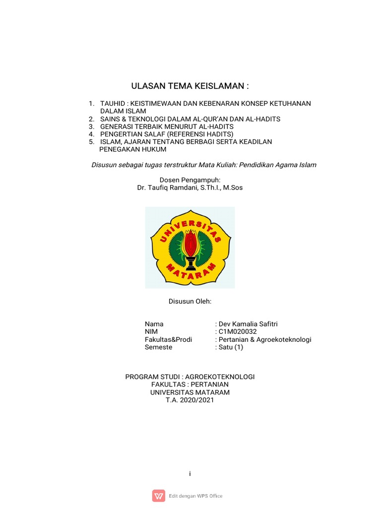Agama Islam Pdf