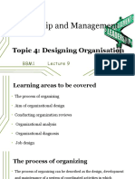 4 1 Designing Organisation