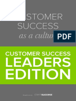 Customer Success: As A Culture