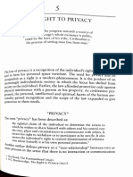 Right To Privacy.... Read Only Relevant Portion PDF