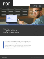 9 Tips For Writing Useful Requirements: White Paper