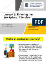 Lesson 5 Interview PDF