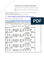 Focal-Point Shopping Modifiers Can Be Used Without A Booking File