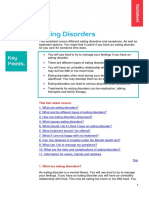 Eating Disorders Factsheet