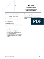 Abb Utilities GMBH: Remote Terminal Unit Connections and Settings Binary Output 23ba30