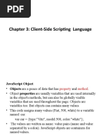 Chapter 3: Client-Side Scripting Language