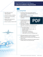 Unit 1: IATA Accreditation Requirements: Learning Objectives Key Learning Points