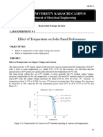 Effect of Temp PV - Lab 5 PDF