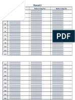 Parcel I: Delta A 22p/7m Delta B 22p/7m Delta C 22p/7m