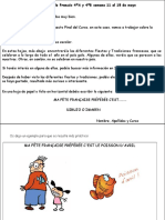 Fiestas y Tradiciones Francesas 4º PDF