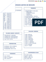 Conversion Unité Mesures PDF