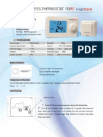 Wireless Thermostat R3RF Review