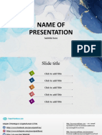 Name of Presentation: Subtitle Here