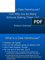 What Is A Data Warehouse? and Why Are So Many Schools Setting Them Up?