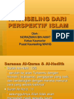 Kaunseling Dari Perspektif Islam