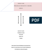 Bahan Ajar Sistem Persamaan Linear Tiga Variabel