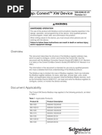 Modbus Map: Conext™ XW Device: Warning