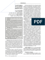 Transplantarea Celulara - Actualitati Si Perspective PDF