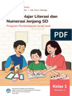 Modul Belajar Siswa - Modul Literasi Dan Numerasi Bagi Siswa SD Kelas 1 Minggu Ke 1 PDF