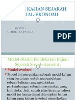 Pertemuan 3 (Model Kajian Sejarah Sosek)