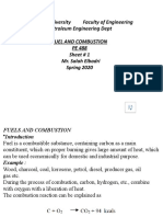 FUEL AND COMBUSTION المحاضر 1 + 2