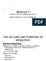 Investigating Human and Socil Development in The Caribbean
