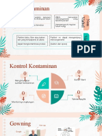 Tipe Kontaminan, Kontrol Kontaminan, Gowning