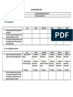 Self Monitoring Tool